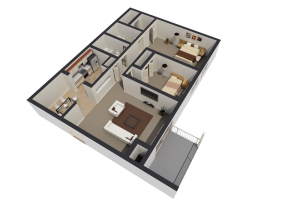 two-bedroom